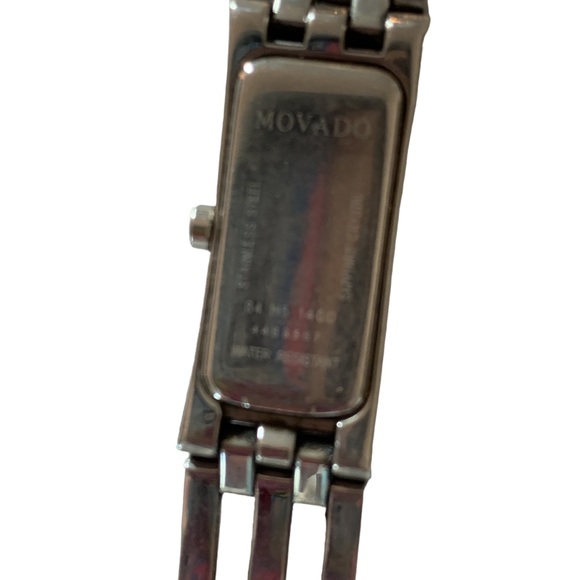 Vintage Movado Diamond Ladies Stainless Steel Esperanza Watch - Picture 15 of 16